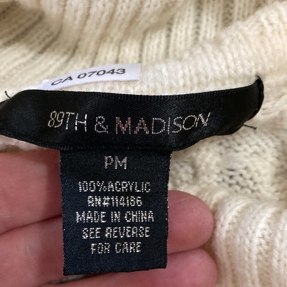 89th & Madison Cowl Neck Sweater - Picture 8 of 8